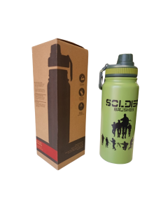Soldier Vacuum Flask Water Bottle